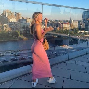Princess Polly Oscar Pink Midi Dress